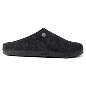 Birkenstock Zermatt Shearling Slipper | Anthracite | Narrow – Women’s